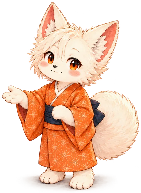 どうぞ、と迎えるけーぞー